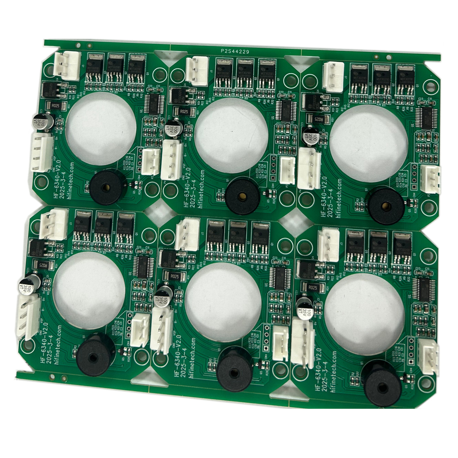 BLDC ceiling fan control PCB, solar fan PCBA DC12V fan PCB with remote 45 watts