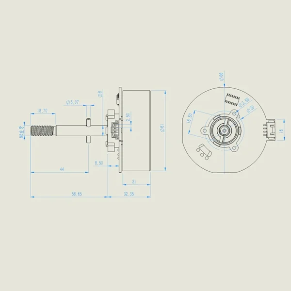 Brushless DC Motor Home Fan DC Motor