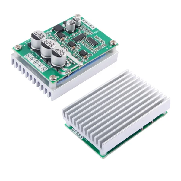 DC Brushless Motor Controller comes with 18mm thick heat sink