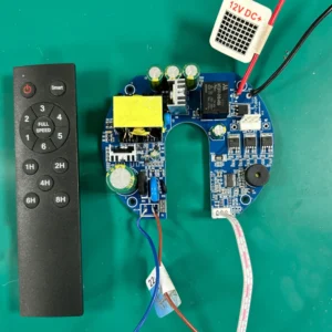 HF-7160A AC DC ceiling fan PCB with IR remote 60 watts Universal Driver circuit board Card