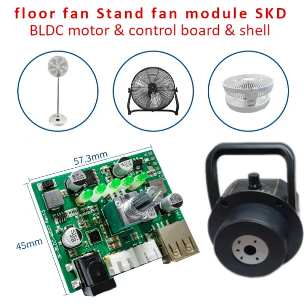 floor fan Stand fan module SKD PCB