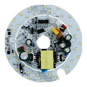 BLDC ceiling fan control card PCB, 3-phase brushless DC motor driver, solar DC fan FOC vector control with LED light source, max speed 390RPM