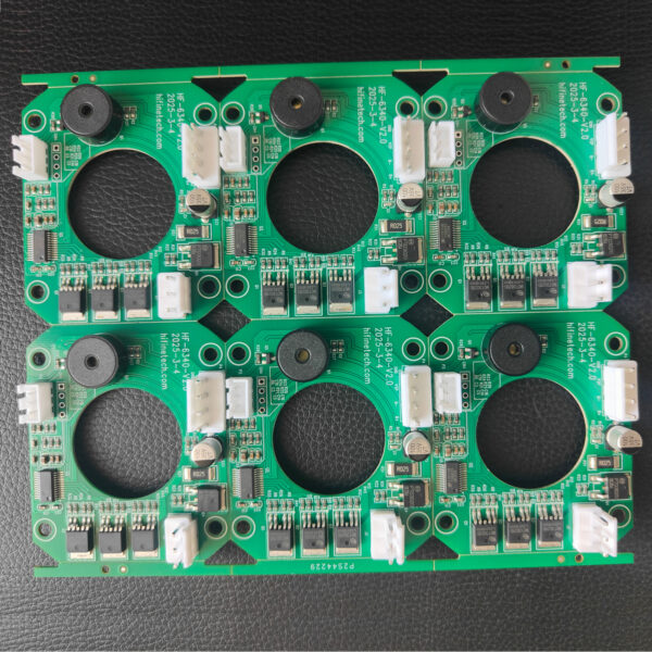 BLDC fan control PCB, solar fan PCBA DC12V fan PCB with remote 38 watts