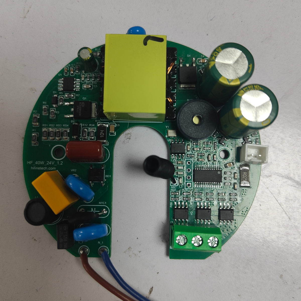 BLDC AC DC fan control card PCB circuit board with RF remote and hight PF high power for ceiling fan TPW