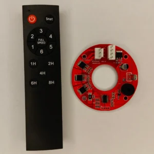 DC 12V BLDC fan control PCB, solar fan circuit board with remote 45 Watts